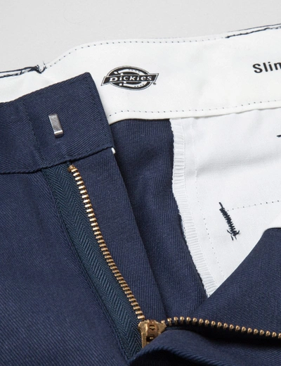 Shop Dickies 273 Slim Straight Work Shorts In Navy Blue