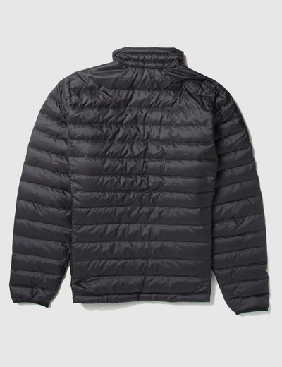 Shop Patagonia Down Sweater Jacket In Black