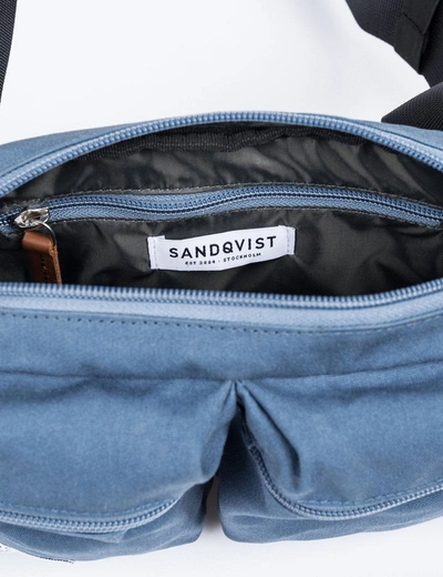 Shop Sandqvist Paul Hip Bag In Blue
