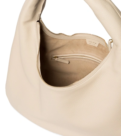 Shop The Row Everyday Medium Leather Shoulder Bag In White