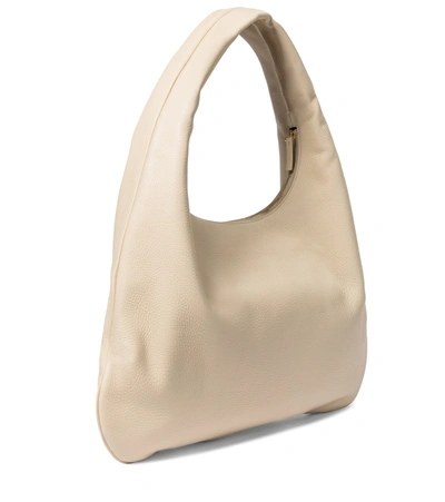 Shop The Row Everyday Medium Leather Shoulder Bag In White
