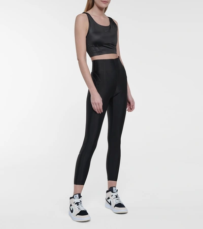 Nike City Ready Coated Stretch Leggings In Black | ModeSens