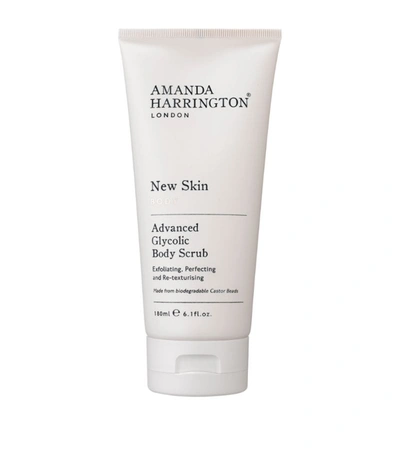 Shop Amanda Harrington New Skin Body Glycolic Scrub (180ml) In White