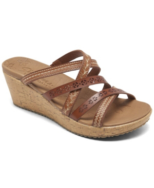 skechers strappy wedge sandals