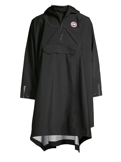 Shop Canada Goose Waterproof Field Poncho In Black