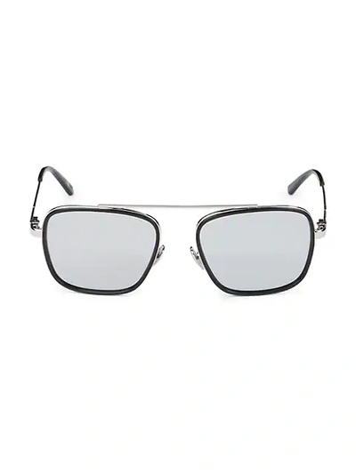 Shop Calvin Klein Women's 55mm Square Sunglasses In Black