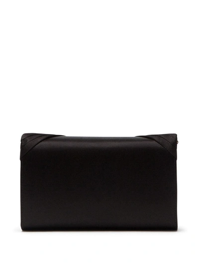 Shop Dolce & Gabbana Embellished-detail Clutch Bag In Black