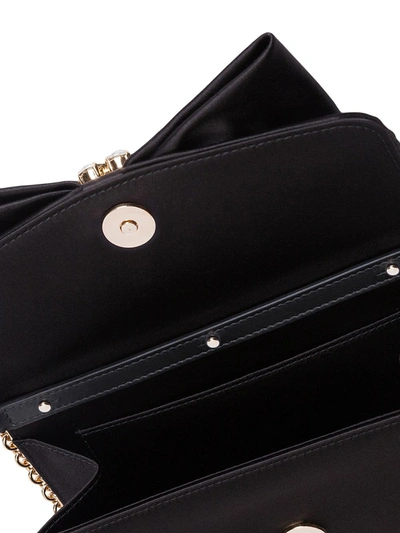 Shop Dolce & Gabbana Embellished-detail Clutch Bag In Black