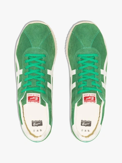 Shop Onitsuka Tiger Green Moal 77 Nm Low Top Sneakers