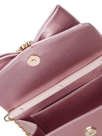 Shop Dolce & Gabbana Embellished-detail Clutch Bag In Pink