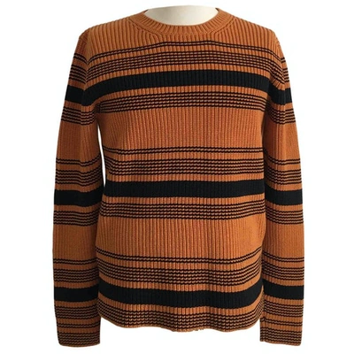 Pre-owned Loewe Orange Cotton Knitwear & Sweatshirts
