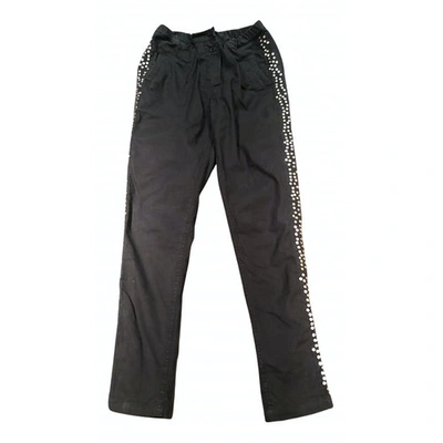 Pre-owned Laurence Dolige Chino Pants In Black