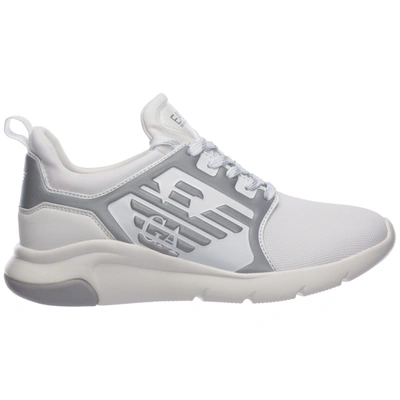 Shop Ea7 Men's Shoes Trainers Sneakers In White