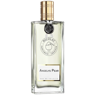 Shop Nicolai Angelys Pear Perfume Eau De Toilette 100 ml In White