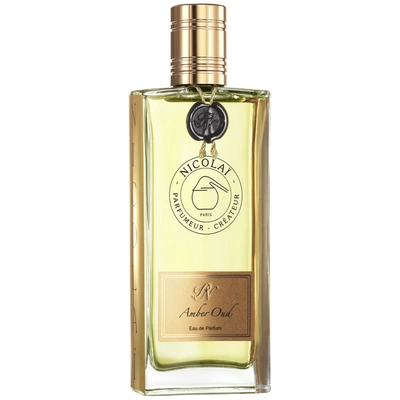 Shop Nicolai Amber Oud Perfume Eau De Parfum 100 ml In White