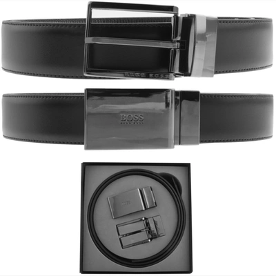 Boss Business Boss Hugo Boss Gion Double Buckle Reversible Belt In Black |  ModeSens
