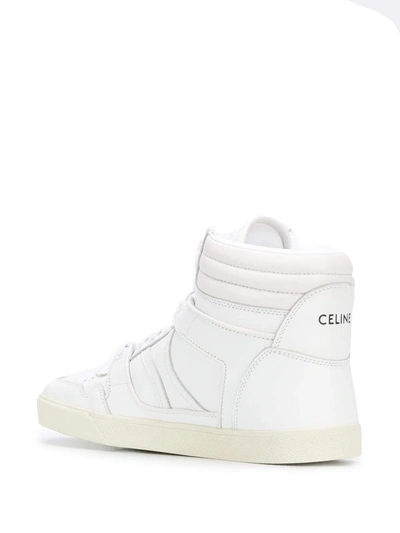 Shop Celine Céline Sneakers In Bianco