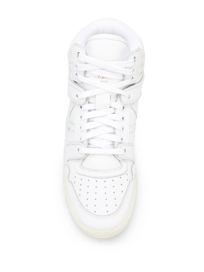 Shop Celine Céline Sneakers In Bianco