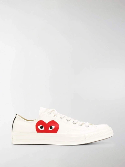 Shop Comme Des Garçons Comme Des Garcons Sneakers In Beige