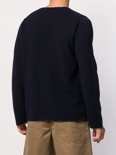 Shop Comme Des Garçons Comme Des Garcons Sweaters In Blu