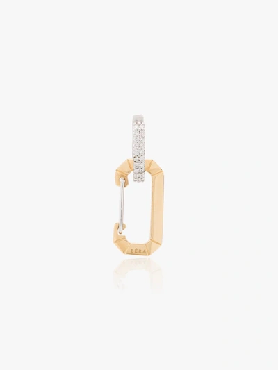 Eéra 18kt Yellow Gold Chiara Diamond-embellished Earring In Yellow Gold White Gold