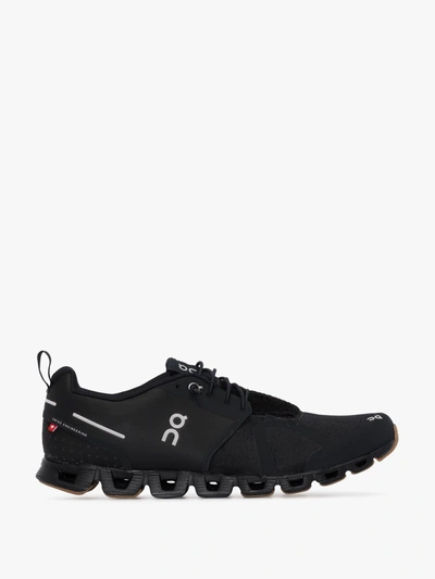 Shop On Running Black Cloud Terry Sneakers