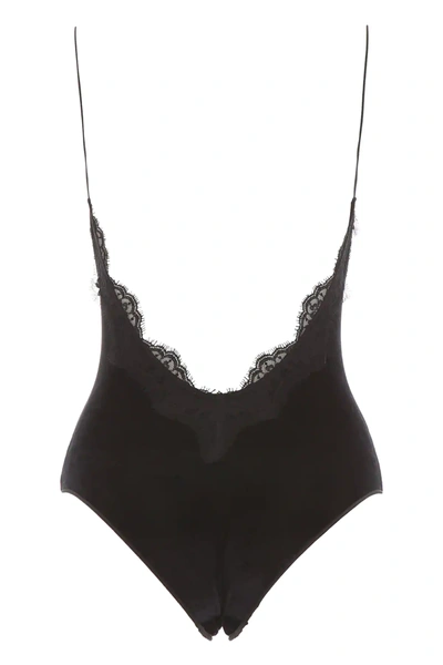 Oseree Lumière Maillot Swimsuit In Black