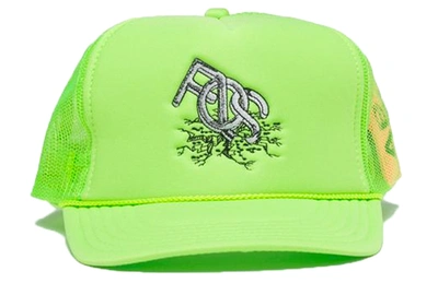 Pre-owned Virgil Abloh Mca Fos Hat Green