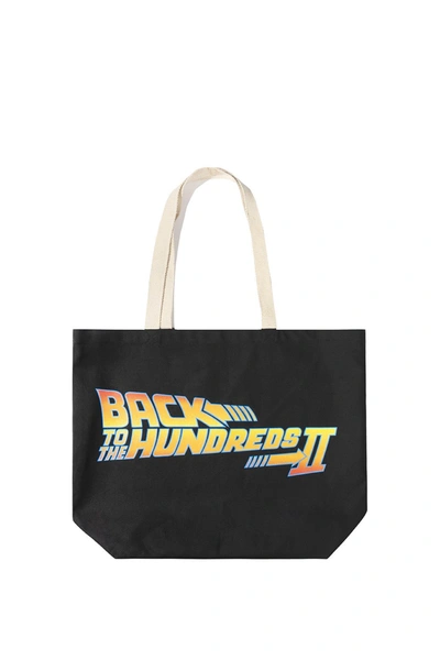 Pre-owned The Hundreds Back To  Time Tote Bag Black