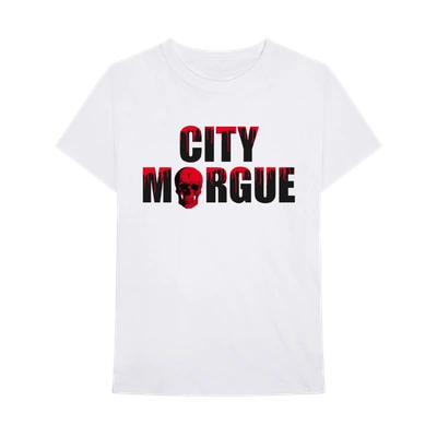 Pre-owned City Morgue X Vlone Dogs Tee White | ModeSens