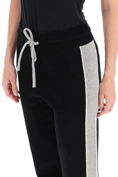 Shop See By Chloé Jogger Pants In Black,grey