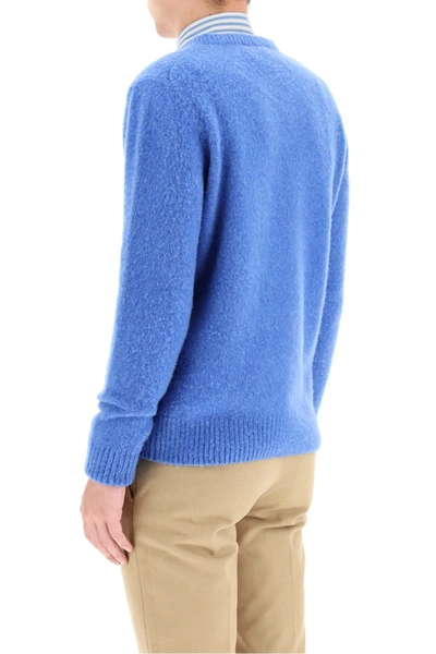 Shop Gm77 Wool Sweater In Light Blue
