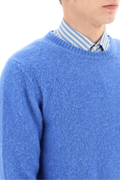 Shop Gm77 Wool Sweater In Light Blue