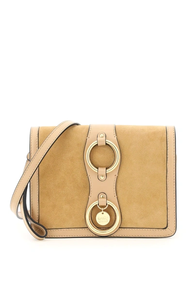Shop See By Chloé Roby Shoulder Bag In Beige
