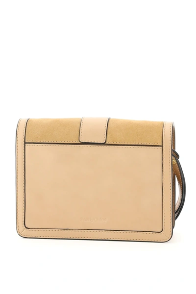 Shop See By Chloé Roby Shoulder Bag In Beige