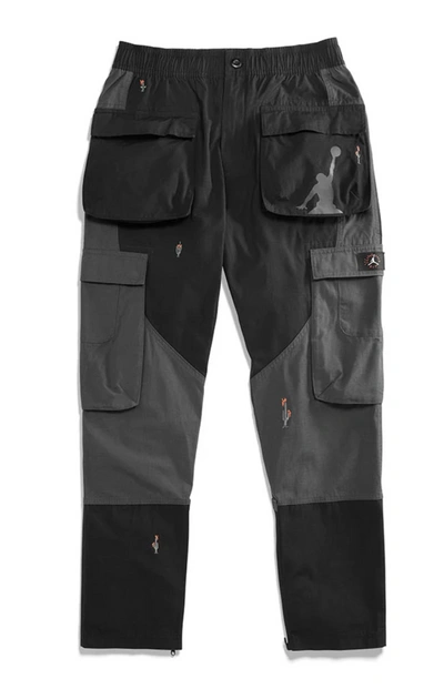 Pre-owned Travis Scott  Jordan Cargo Pant Black