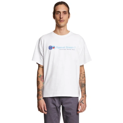Shop Rassvet (paccbet) Stream 1 T-shirt In White