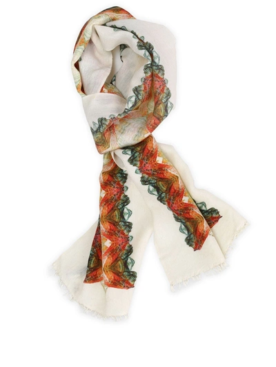 Shop Maria Enrica Nardi Sofia Scarf In Orange