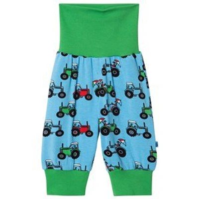 Shop Småfolk Blue Tractor Baby Tracksuit Trousers