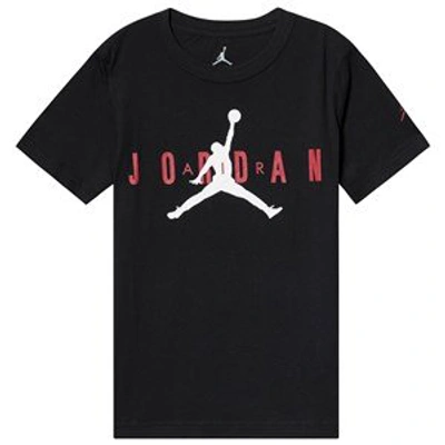 Shop Air Jordan Black Jumpman Logo T-shirt