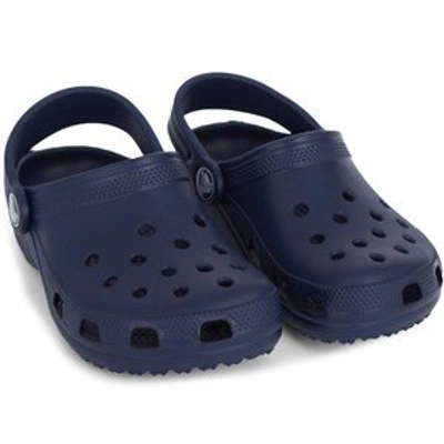 Shop Crocs Kids Classic Sling Back  In Blue