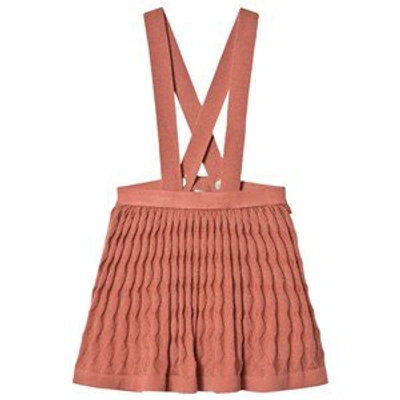 Shop Fub Coral Harlekin Skirt In Pink