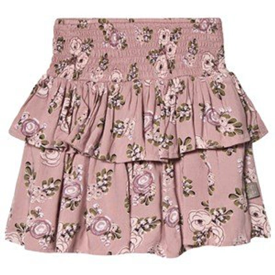Shop Creamie Deauville Mauve Rose Skirt In Pink