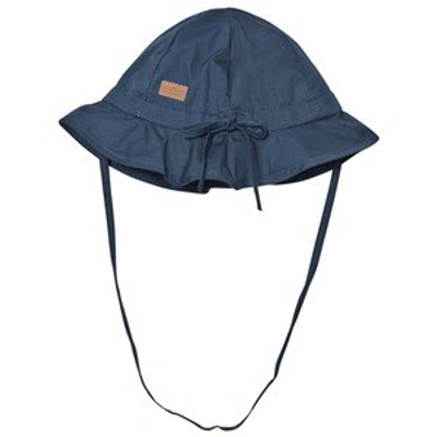 Shop Melton Navy Sun Hat