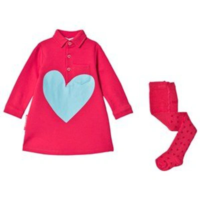 Shop Agatha Ruiz De La Prada Pink Heart Dress Set