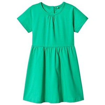 Shop A Happy Brand Green Short Sleeve Dress