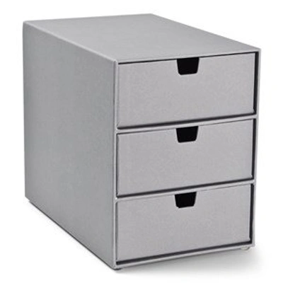 Shop Jox Pink 3-drawer Chest In Grey