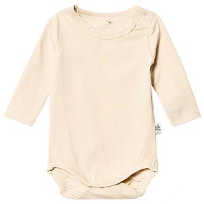 Shop A Happy Brand Champagne Baby Body In Beige