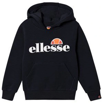 Shop Ellesse Navy Classic Logo Hoodie