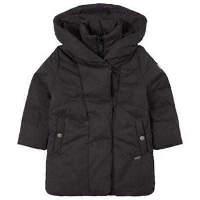 Shop Pepe Jeans Black Multi Zip Puffer Jacket In Blue